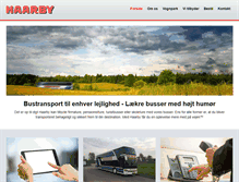 Tablet Screenshot of haarby.dk